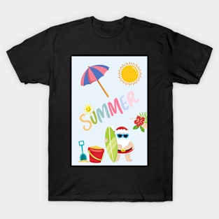 Santa's Summer Vacation T-Shirt